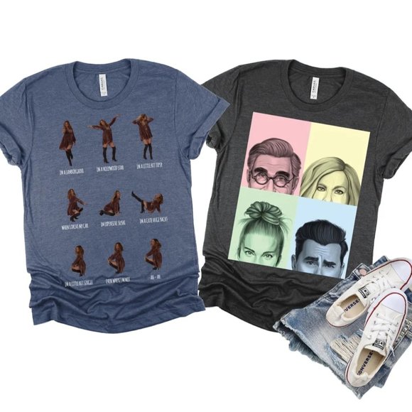 Schitts Creek Colorful Cast Graphic Tee - Picture 3 of 4